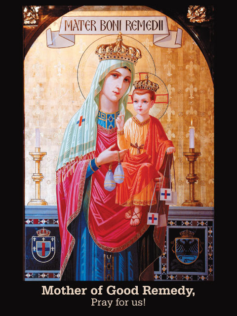 Mother of Good Remedy Prayer Card